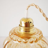 Vintage molded glass globe player