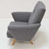 Mid-century Armchair,Czechoslovakia,1960's.
