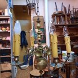 Lustre ancien en bronze