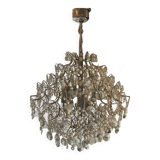 Raindrop crystal chandelier