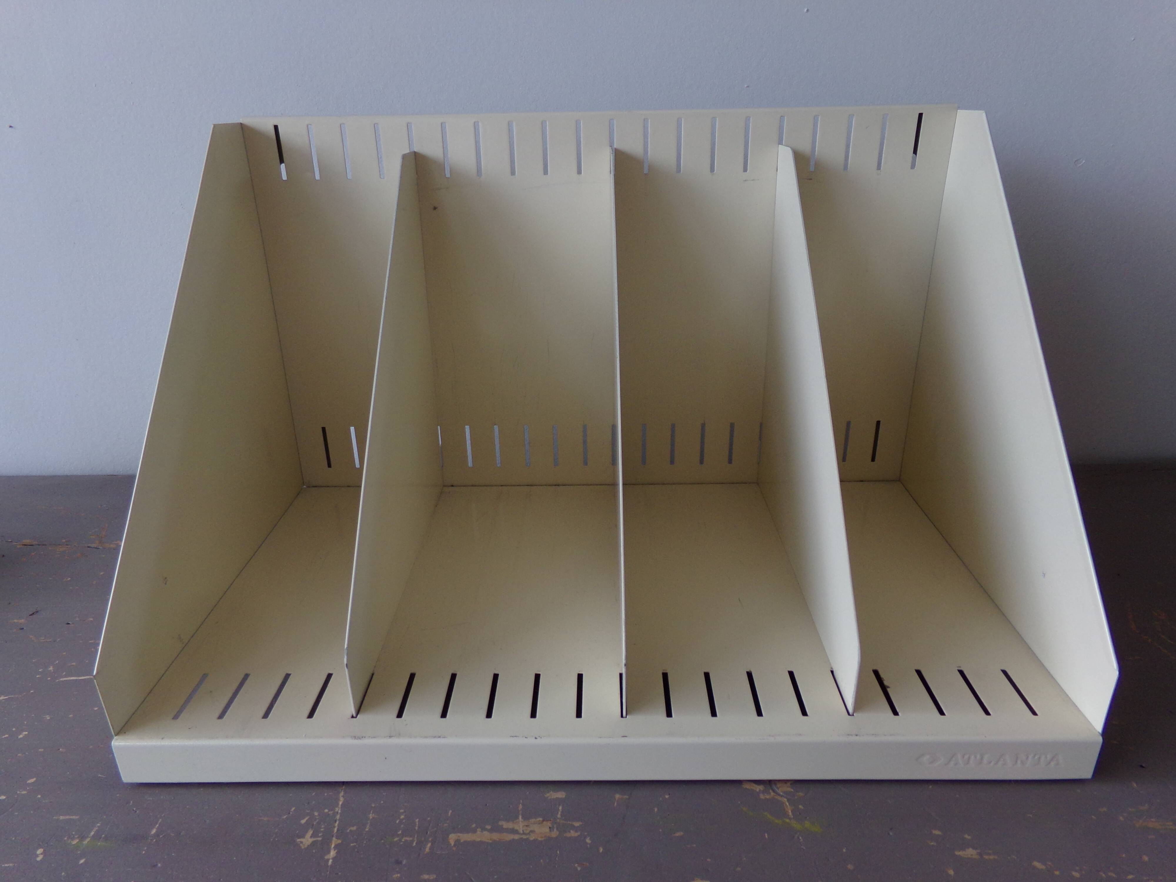 Metal shelf - atlanta office sorter