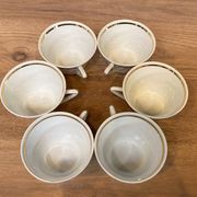 Set de 6 tasses à café Chauvigny F. Deshoulières