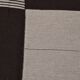 Tapis Kilim contemporain gris noir vintage 8x10, 225x325 cm