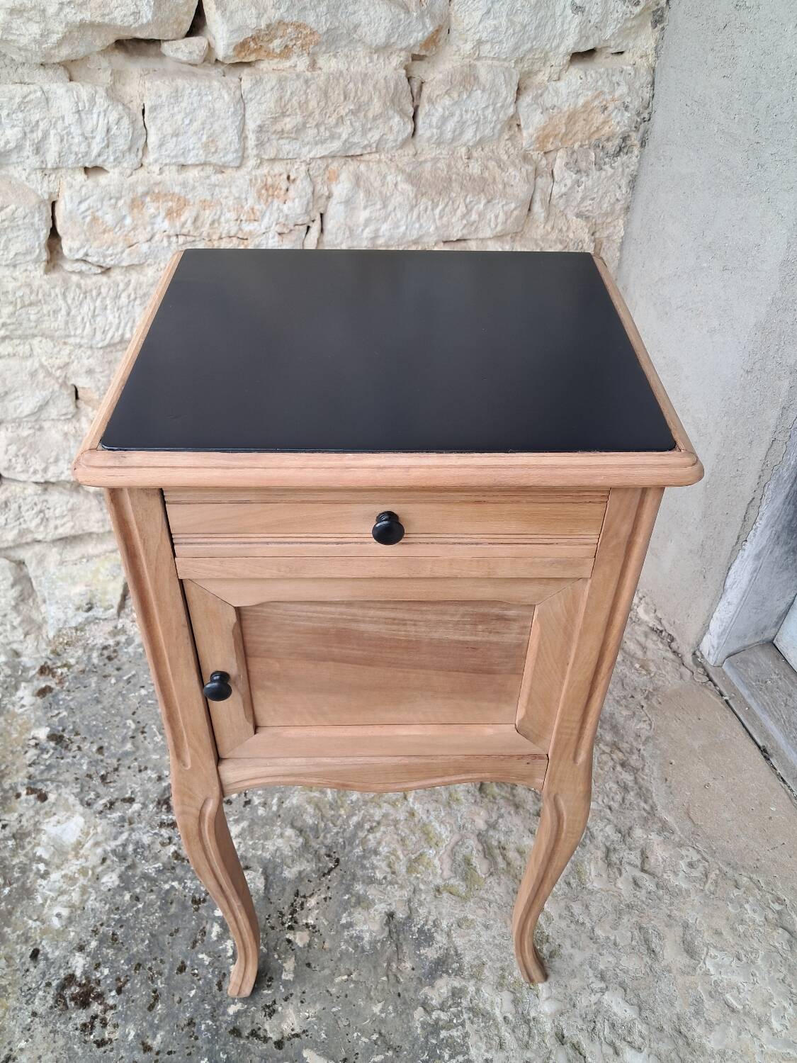 Airbrushed bedside table