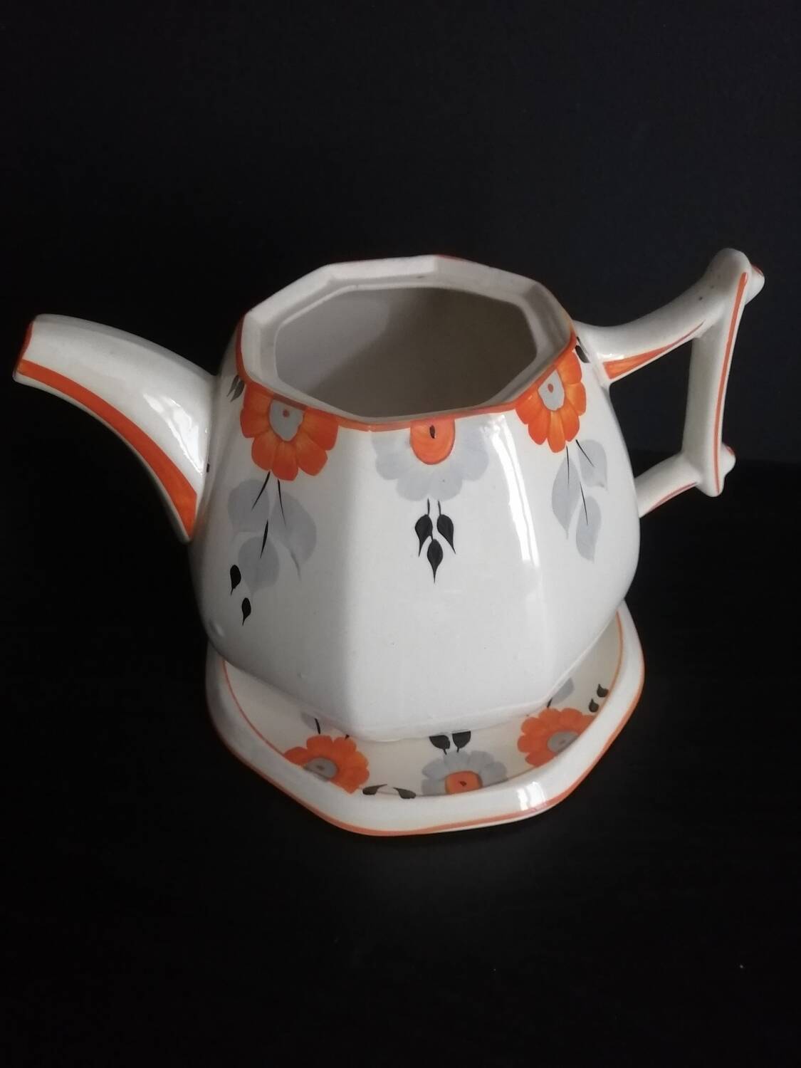 Palissy potery art deco service