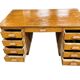 Vintage solid wood writing desk/table