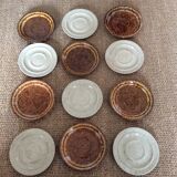 Set of 12 plates