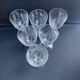 6 verres à eau baccarat – art nouveau
