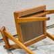 1950s office chair with compass legs