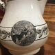 Pitcher in sarreguemines "Nemrod" earthenware