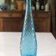 Large blue vase
