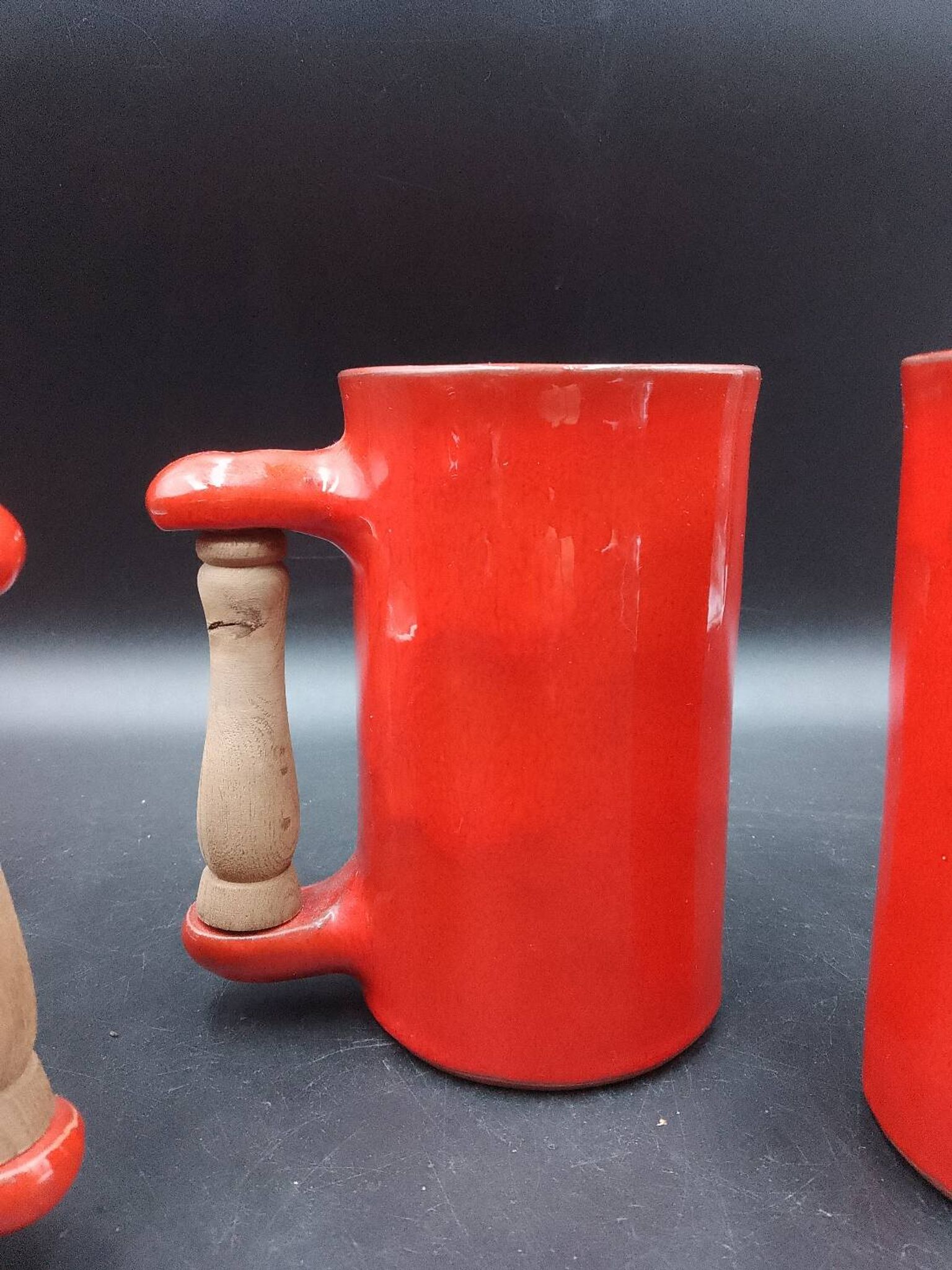 Brother Cloutier Robert Jean ceramic mug 50 60 Jouve Rivière Paul Chambost