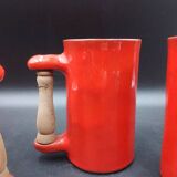 Brother Cloutier Robert Jean ceramic mug 50 60 Jouve Rivière Paul Chambost