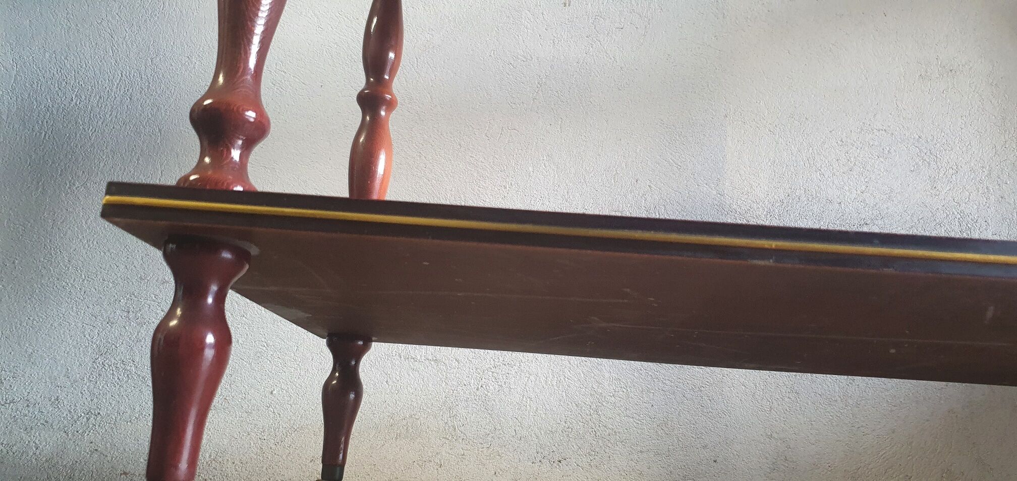 Side table on wheels 60s