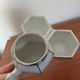 Art Deco condiment holder MS France in porcelain – 1930s