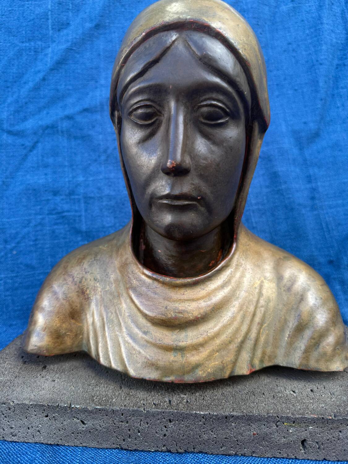 Bust of the Black Virgin of Marsat, Moulding Workshops of the Louvre