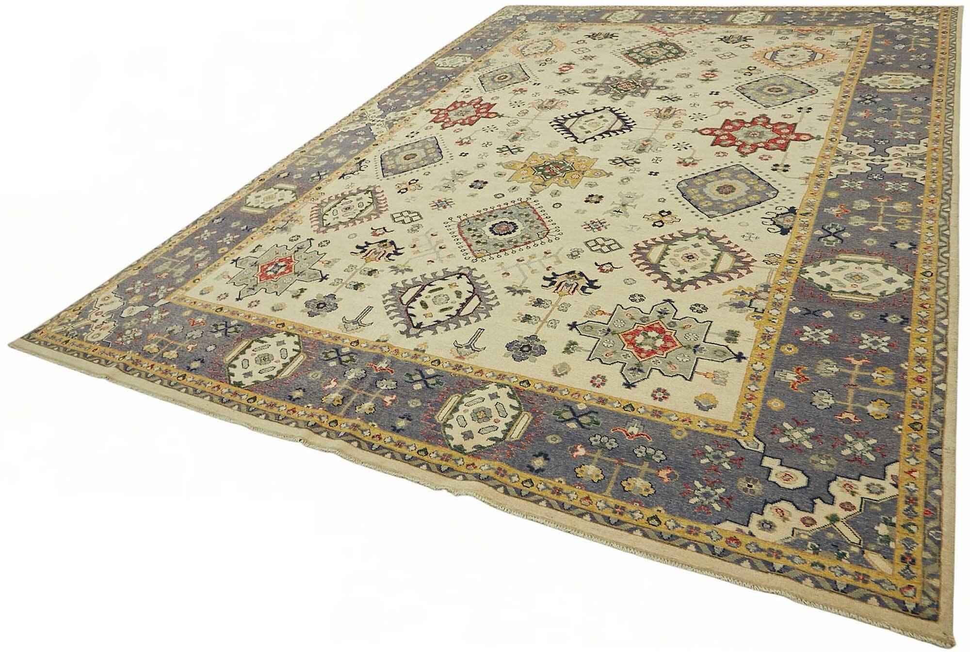 Turkish Handknotted Wool Oushak Rug 298 cm x 408 cm