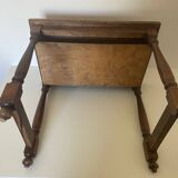 Small solid wood table