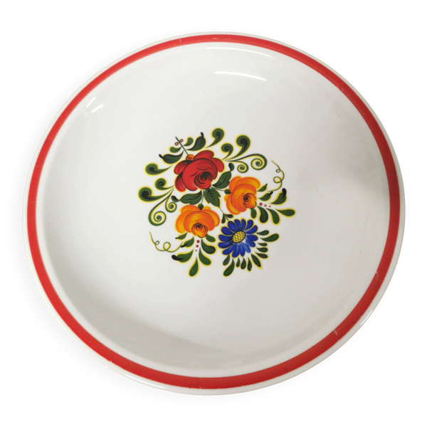 Plat creux en porcelaine Winterling à décor floral