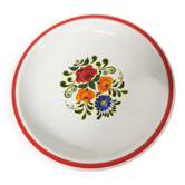 Shallow porcelain dish by Winterling with floral decoration.