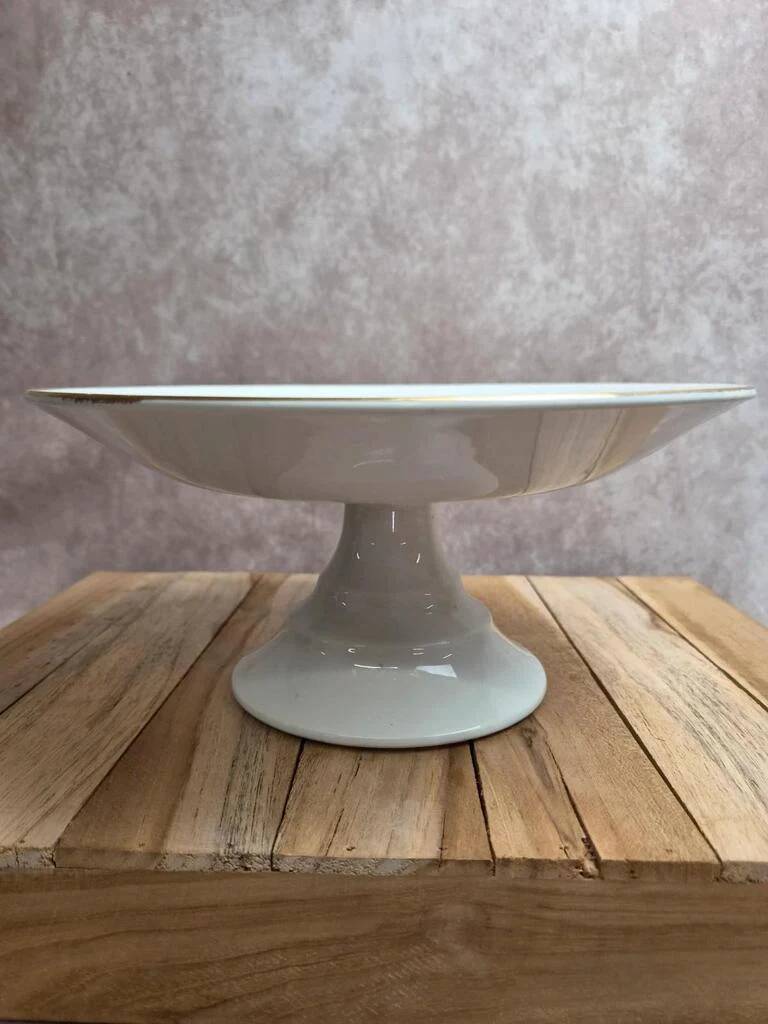 High footed compotier Saint-Amand model Provence