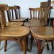 Lot de 12 chaises bistrot