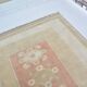 Tapis de sol Oushak vintage sku 3589
