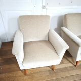 fauteuils club années  60 70
