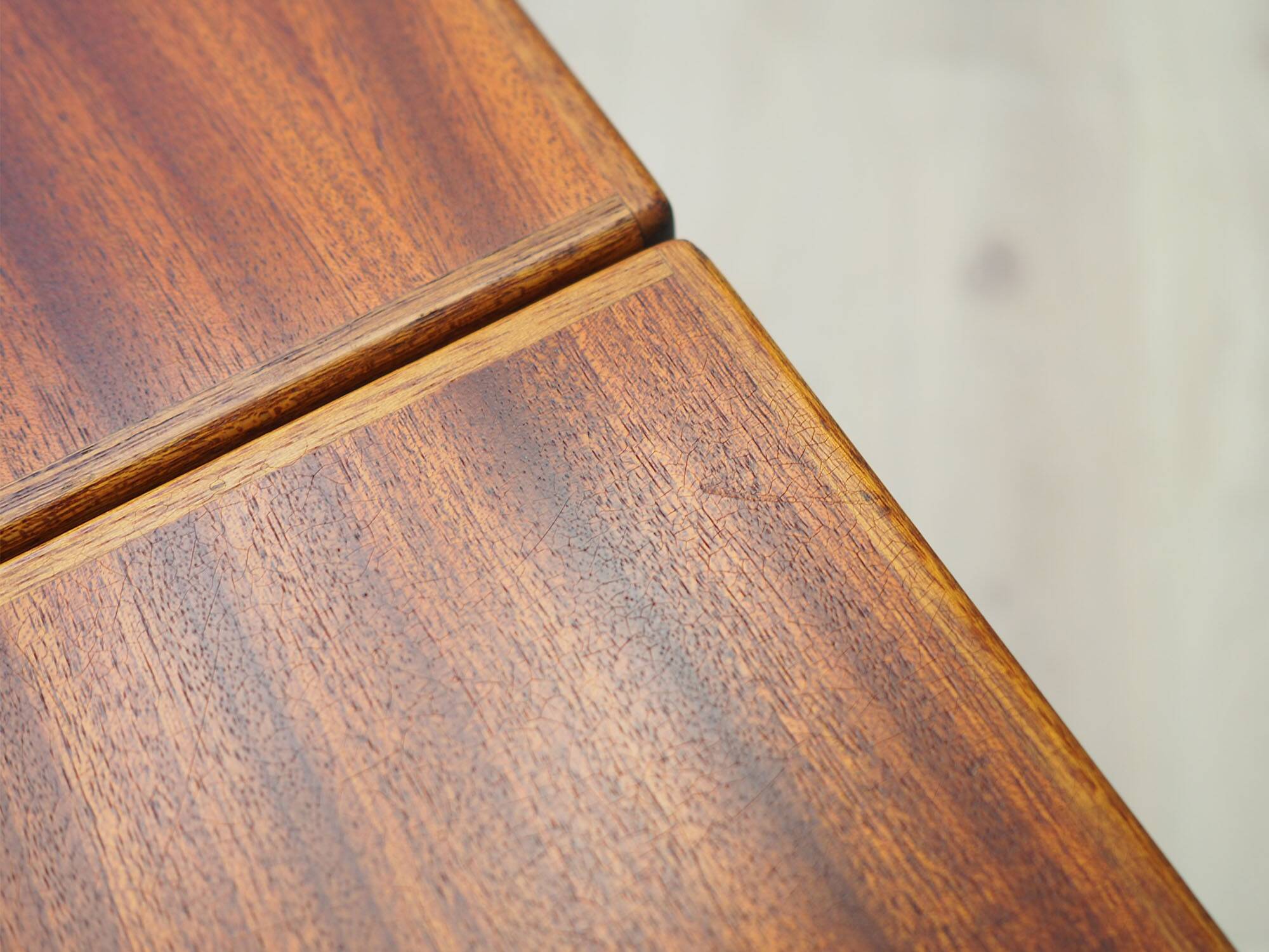 Mahogany coffee table, Danish design, 1970s, production: Denmark