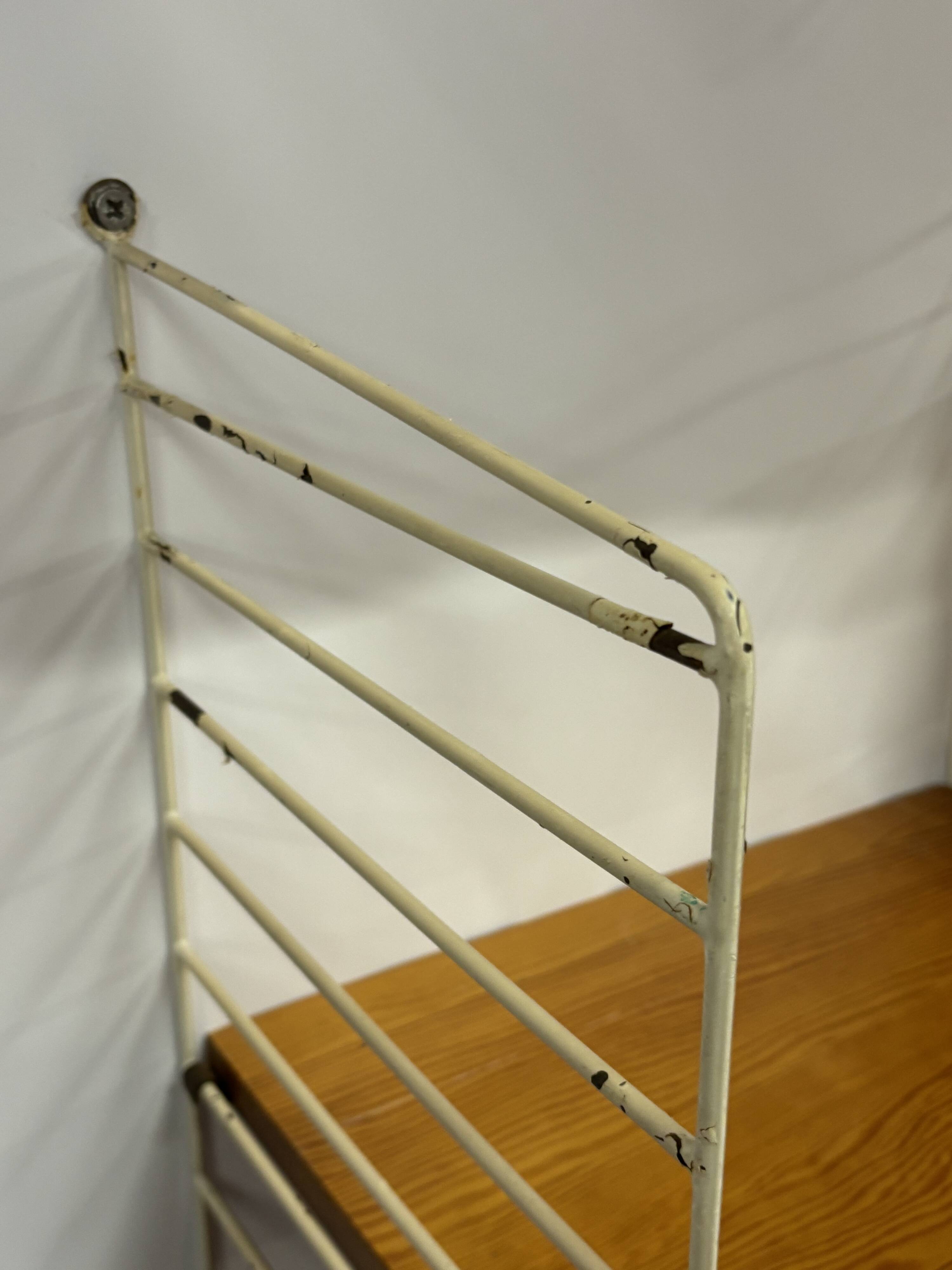 Système mural à cordes Nisse Strinning vintage 1960