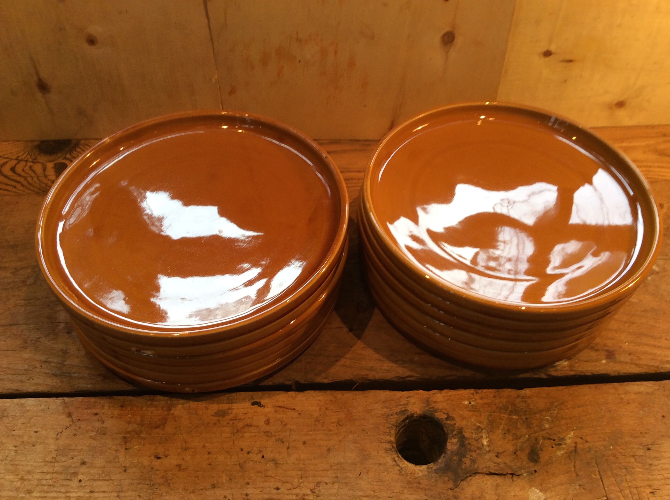 Set of 12 plates vintage