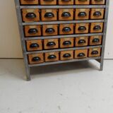 Vintage filing cabinet with 45 drawers