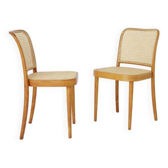 2 of 8 Ligna chairs, 1960s-1970s, Czechoslovakia, Vintage