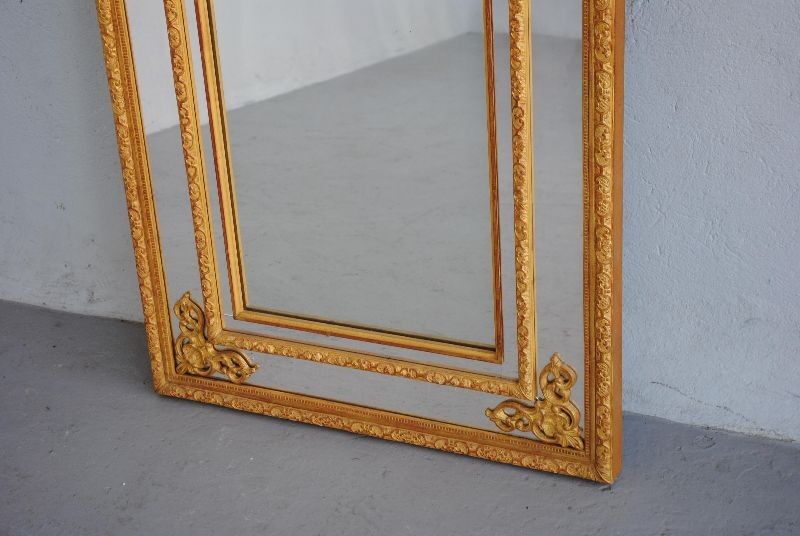 Ice barrier-close Regency gilded wooden