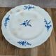 Compotier ancien en faïence anglaise Cauldon – décor bleu Chantilly