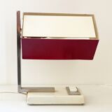 Mid century desk lamp with a rectangular shade
