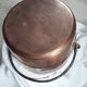 Old copper cauldron