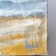 Vintage painting "Stormy Sky & Sailboats" – Signed canvas painting