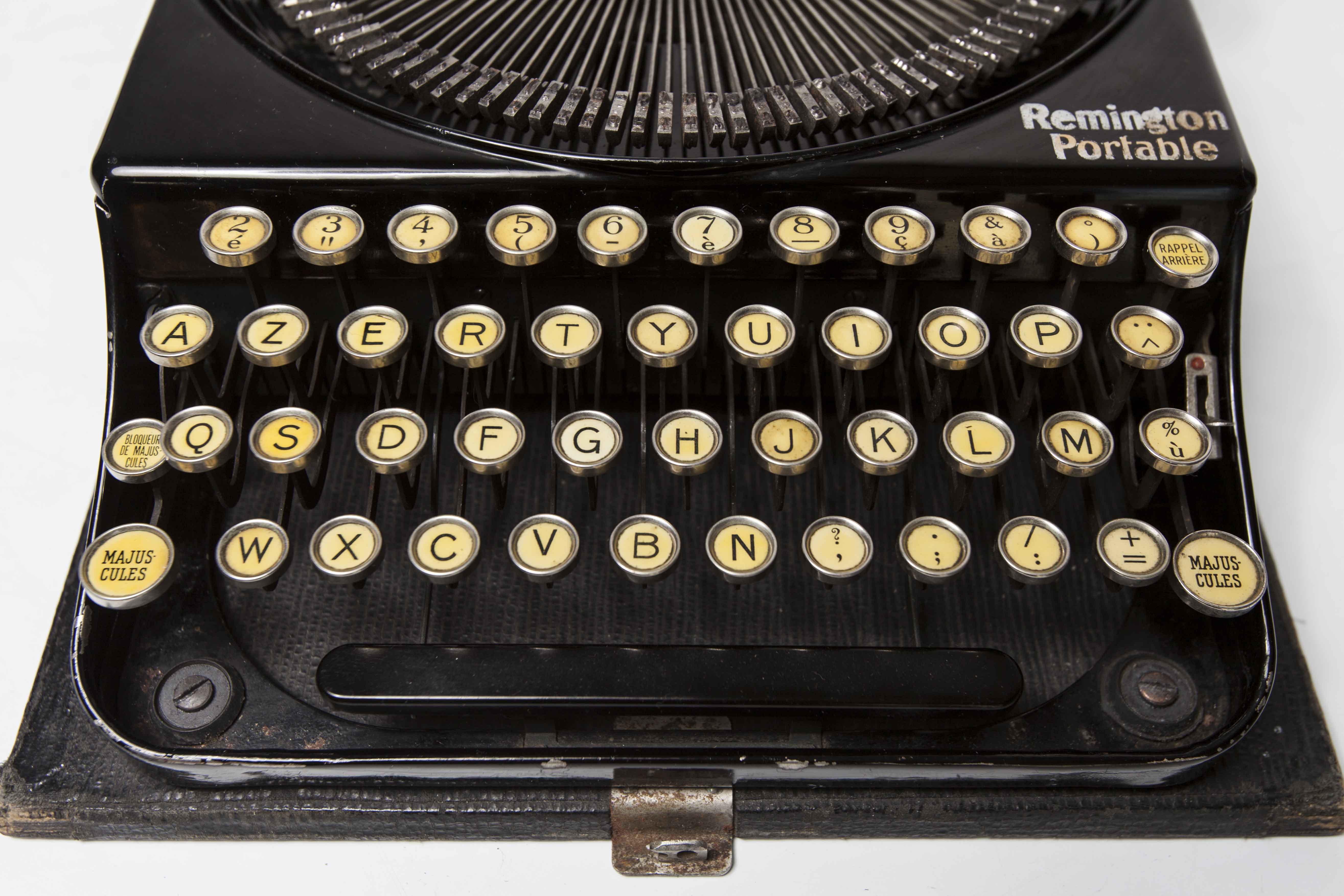 Revised Remington Portable Typewriter and New Ribbon
