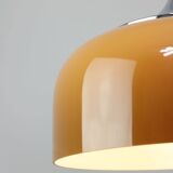 Space Age Brown Pendant Lamp from Guzzini, 1960s
