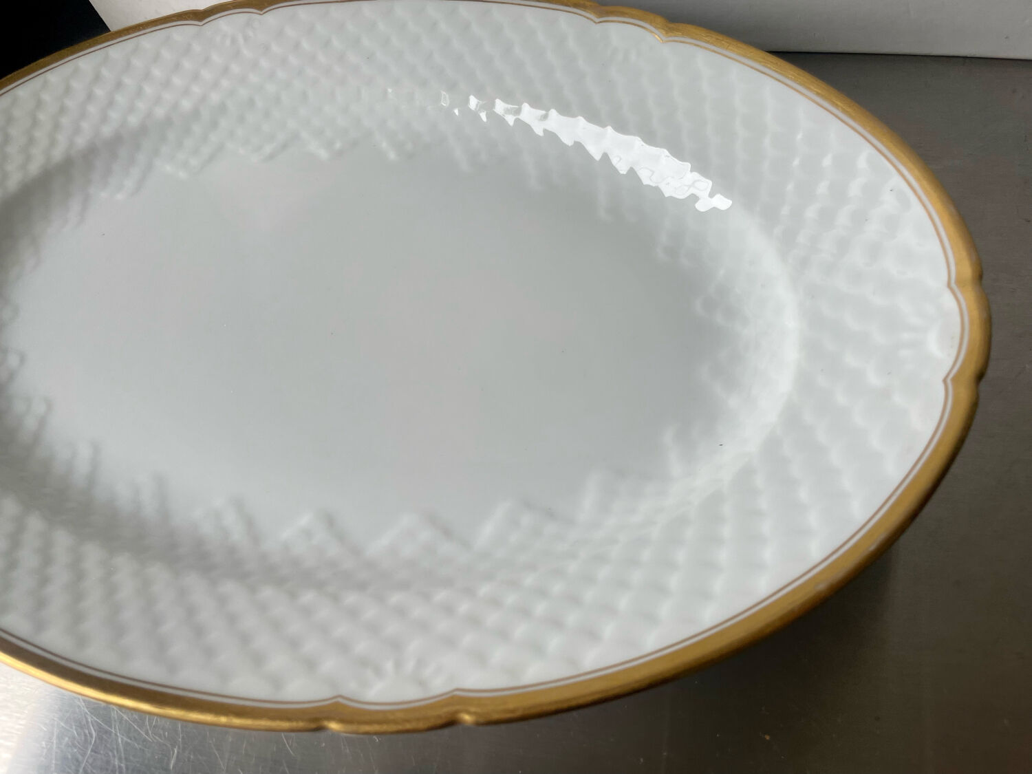 Oval dish by Bing & Grøndahl