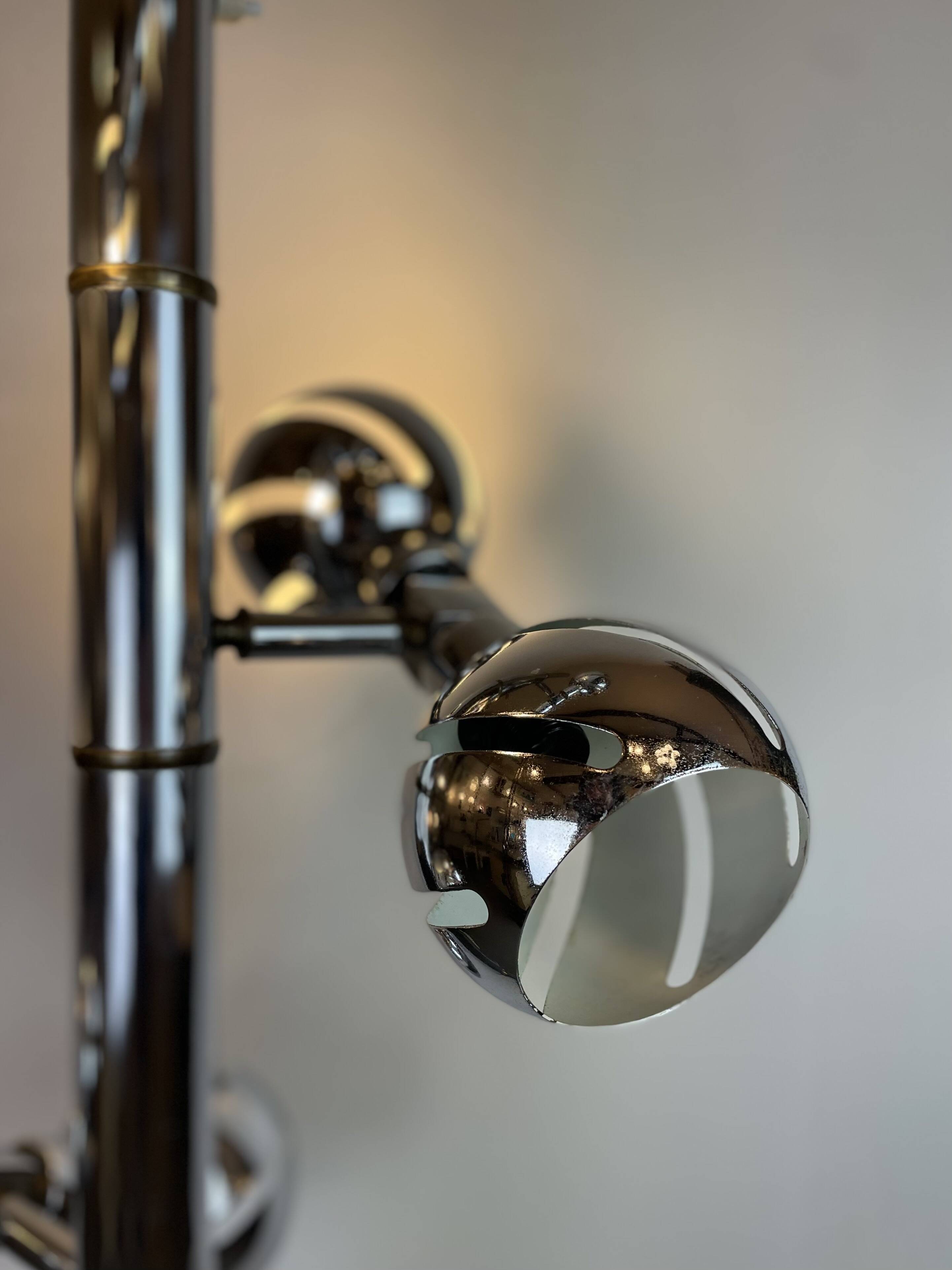 Italian Space-Age Floor Lamp, 1970s