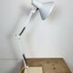 Vintage White Italian Architect Table Lamp, 1970s