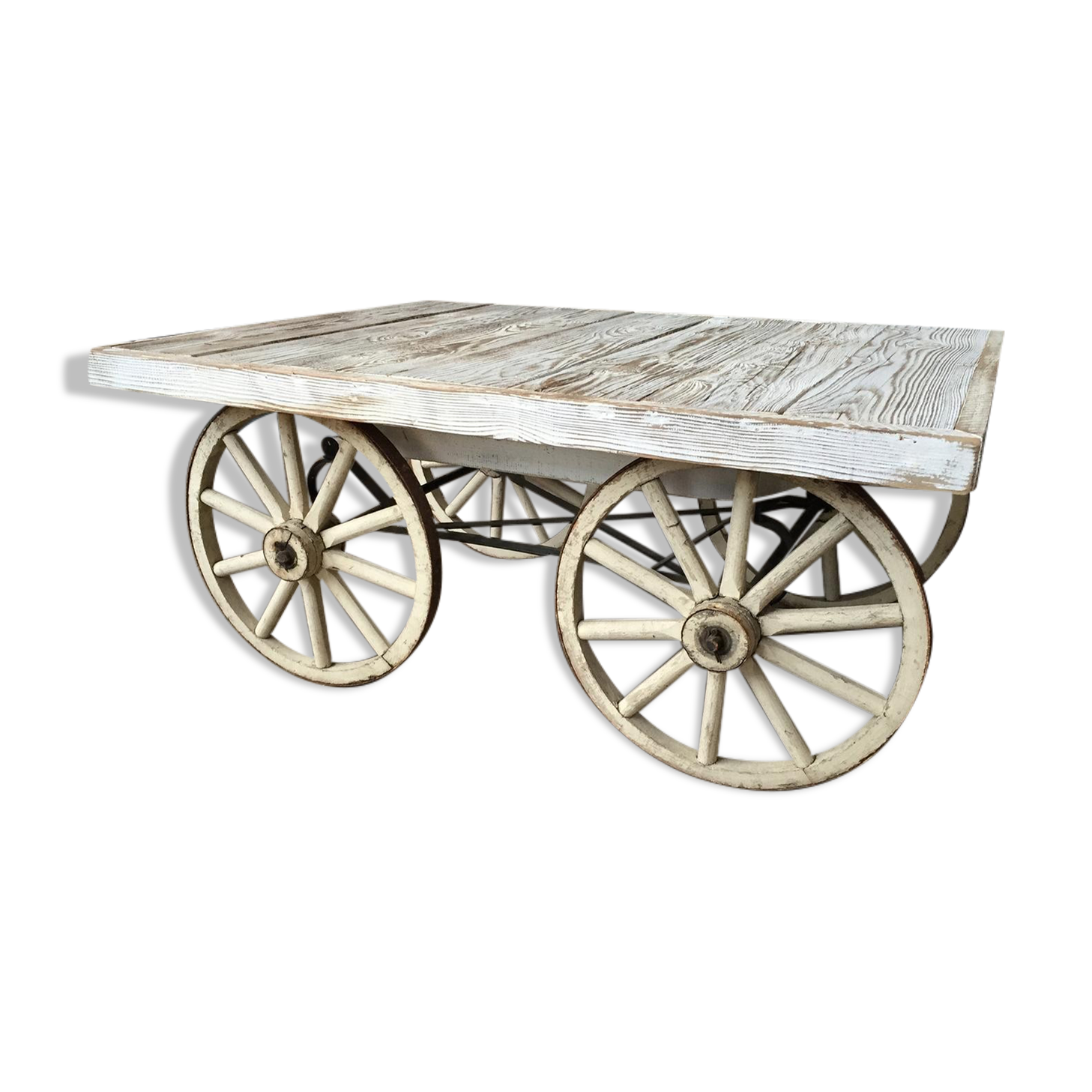 Vintage industrial coffee table