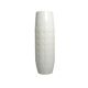 Porcelain vase Hutschenreuther Hohenberg Germany white.