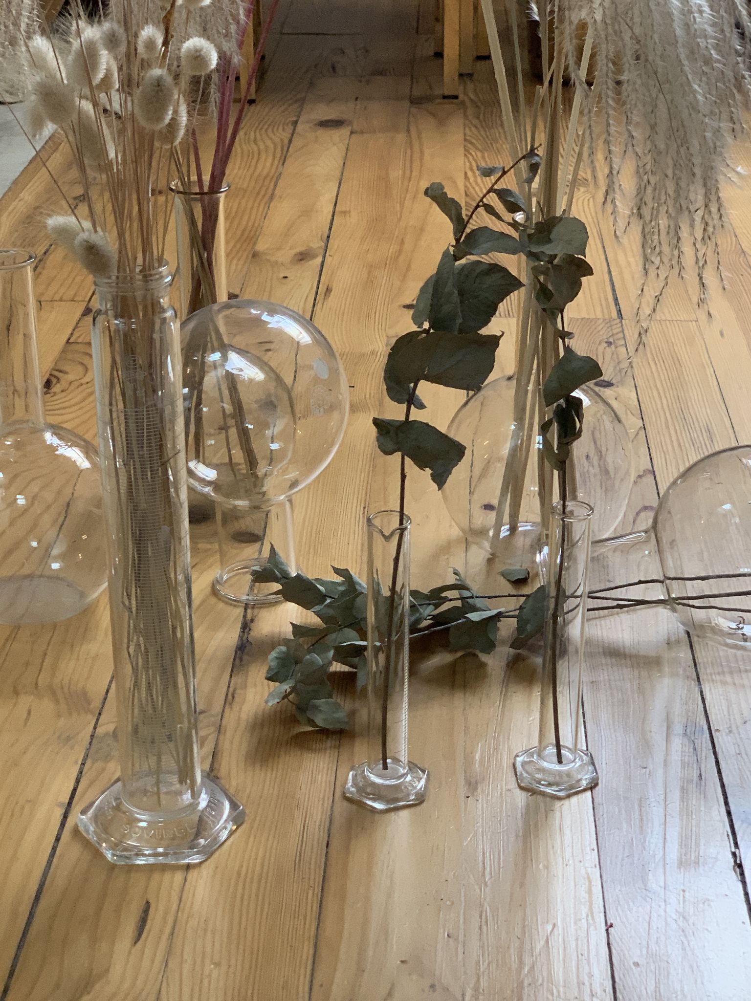 Vase vintage de laboratoire