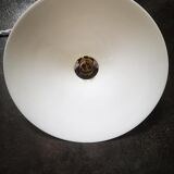 Old pendant lamp in white opaline art deco 1930 ø 24.5 cm