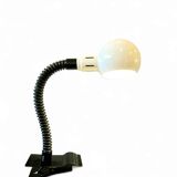 Ivory clip lamp from the space age 1970 Italy