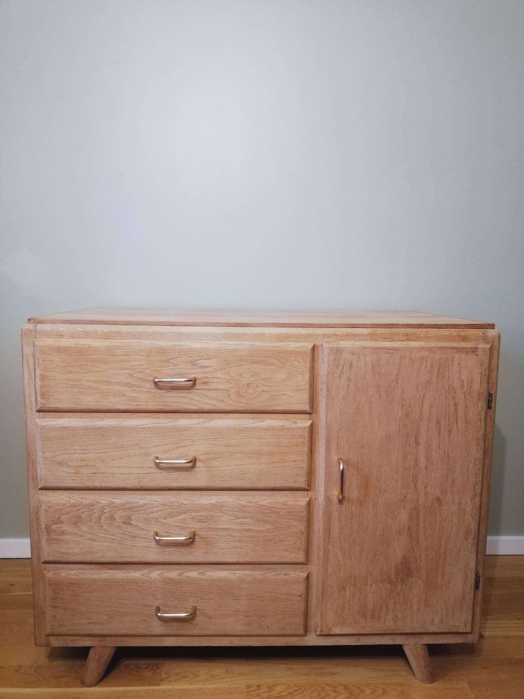Art Deco wardrobe chest of drawers