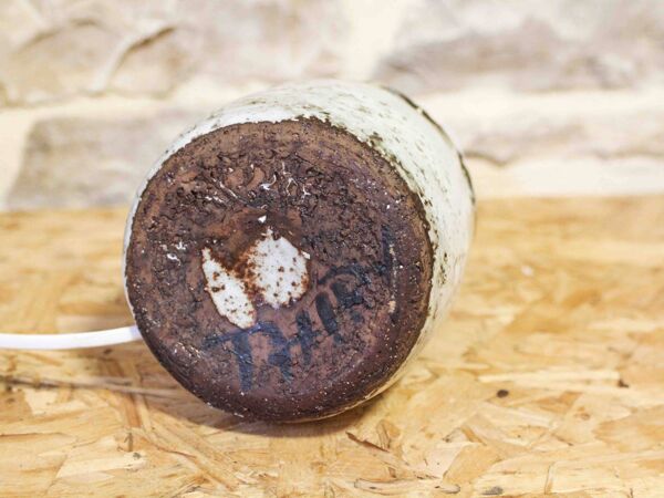 Pied de lampe en grès Albert Thiry